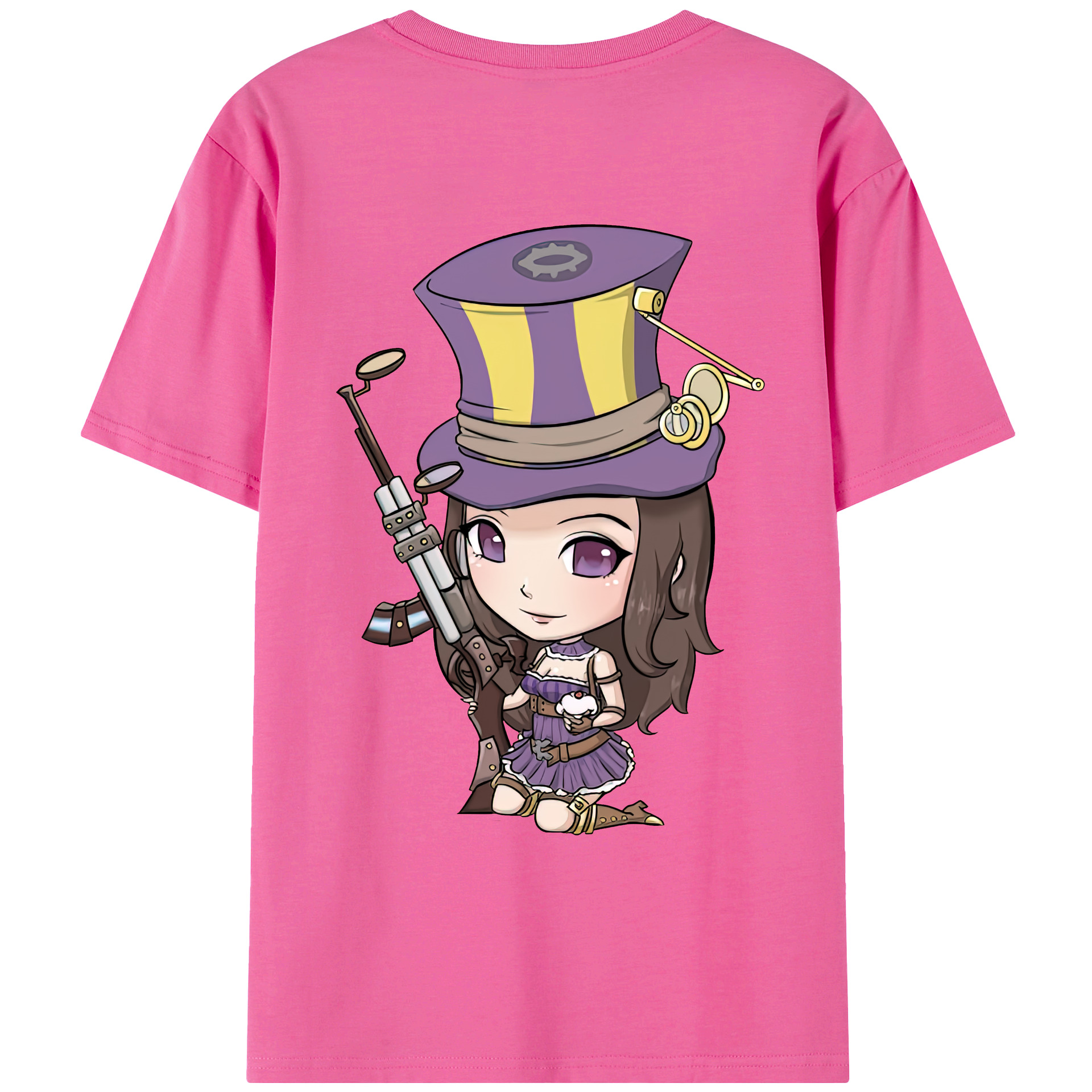 リーグ・オブ・レジェンド League of Legends LOL レディース半袖Tシャツ(バックプリント)